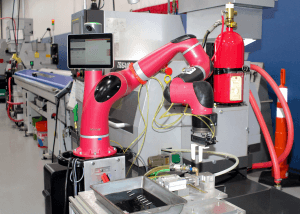 China Instrument Parts' Collaborative Robot, Sawyer, in action.